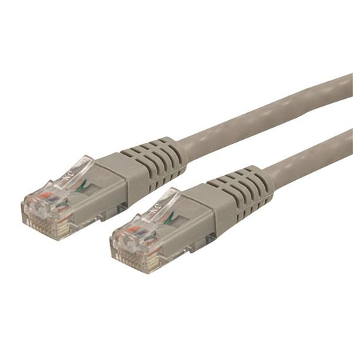 StarTech 15.2m Gray Molded Cat6 UTP Patch Cable