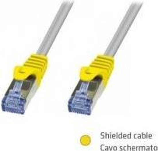 Networking Cable FTP Cat 5e Scrd 20m - Light Grey - BLISTER