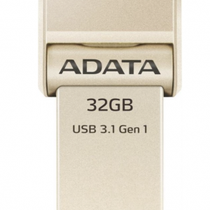 ADATA AI920 USB flash drive 32 GB USB Type-A / Lightning 3.2 Gen 1 (3.1 Gen 1) Goud