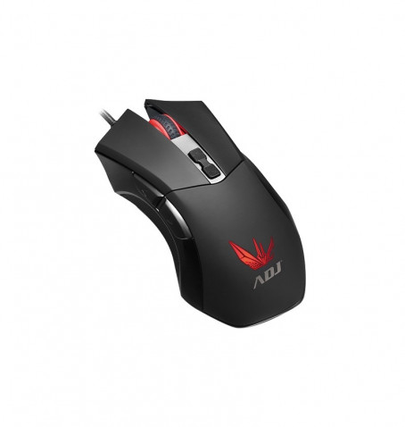 ADJ Mob Gaming Mouse - 800/1600/2400DPI - USB - Black/Red