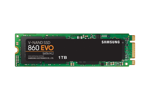 Samsung SSD 860 EVO 1TB intern M2