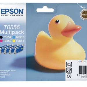 Epson Ink/T0556 Duck 4x8ml CMYK