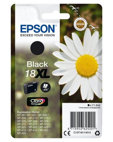 Epson Ink/18XL Daisy 11.5ml BK