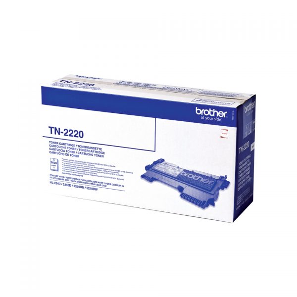 Brother TN-2220 Toner 2.600 pages (ISO/IEC 19752)