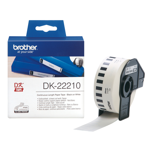 DK-22210 Continuous Paper tape 29mm - 30,4 me