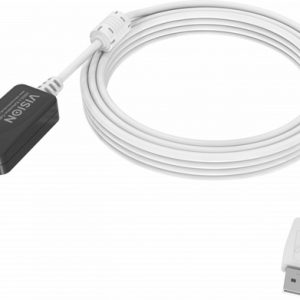 VISION 5m White USB 2.0 extension cable