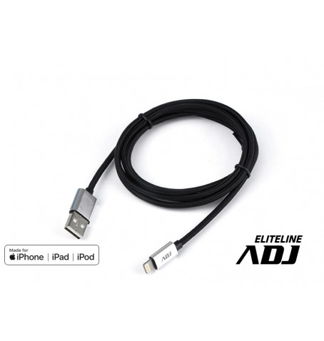 USB Cable ADJ AI504 MADE FOR APPLE Lightning / Nylon