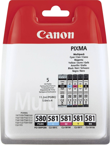 Canon CART 580/581 Cartridge CMYK BLIST