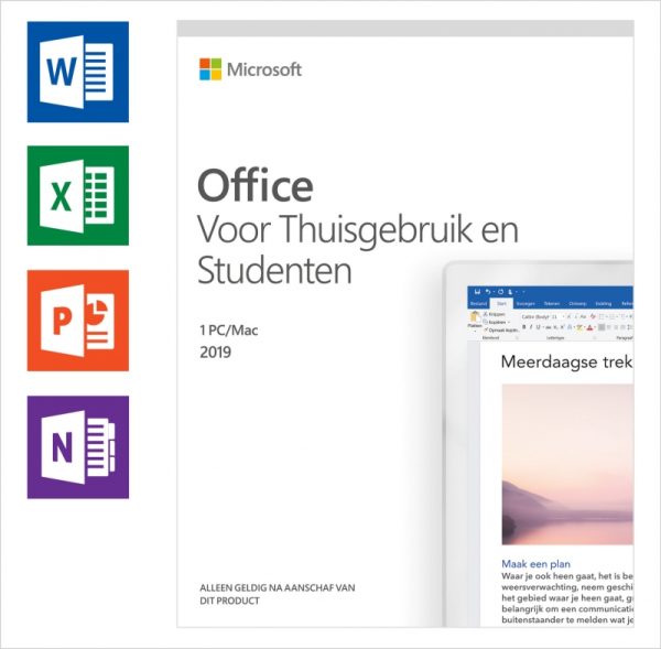 Microsoft Office Home and Student 2019 NL