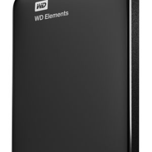 Western Digital HDD EXT Elements 4TB Black WorldWide