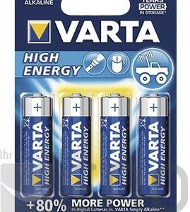 Varta High Energy Battery AA blister 4-stuks