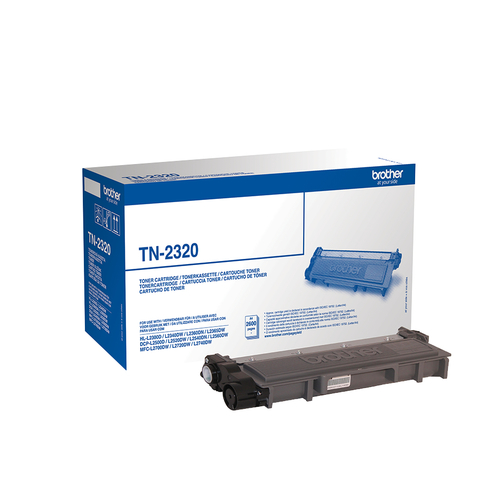 Brother TN-2320 Toner 2.600 pages (ISO/IEC 19752)