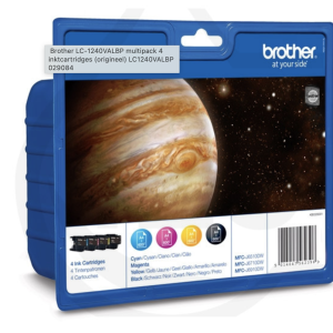 Brother LC-1240 Value Pack - Contains 1x B,C,M,Y