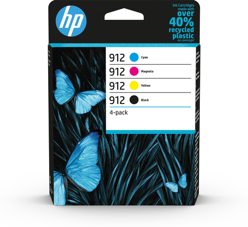 HP CART 912 CMYK Cartridge 4-Pack