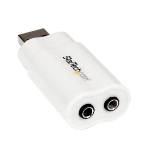 StarTech USB to Stereo Audio Adapter Converter