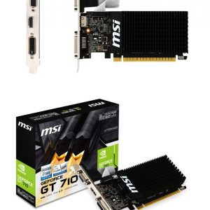 MSI VGA GT710-2GD3HLP PCI-EXP 2GB DDR3 HDMI DVI-D VGA