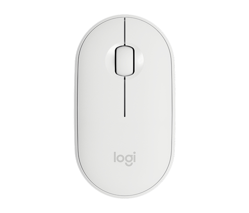 Logitech Pebble M350 Wireless Mouse OffWhite