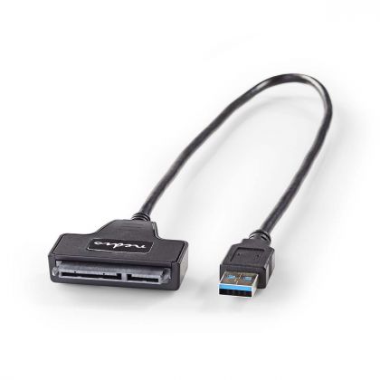 USB 3.0 to SATA 6.0Gbits/s Adapter - 15 Cm - Black - BLISTER