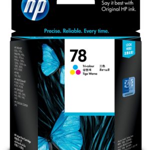 HP CART 78 Tri-color Ink Cartridge