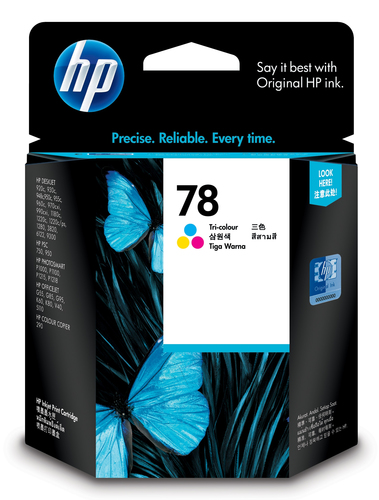 HP CART 78 Tri-color Ink Cartridge