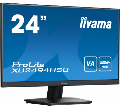 24 ETE VA-panel, 1920x1080, 4ms, 250cd/m2, Speakers, HDMI, DisplayPort, Speakers, USB-HUB 2x 3.0 (23,8 VIS)